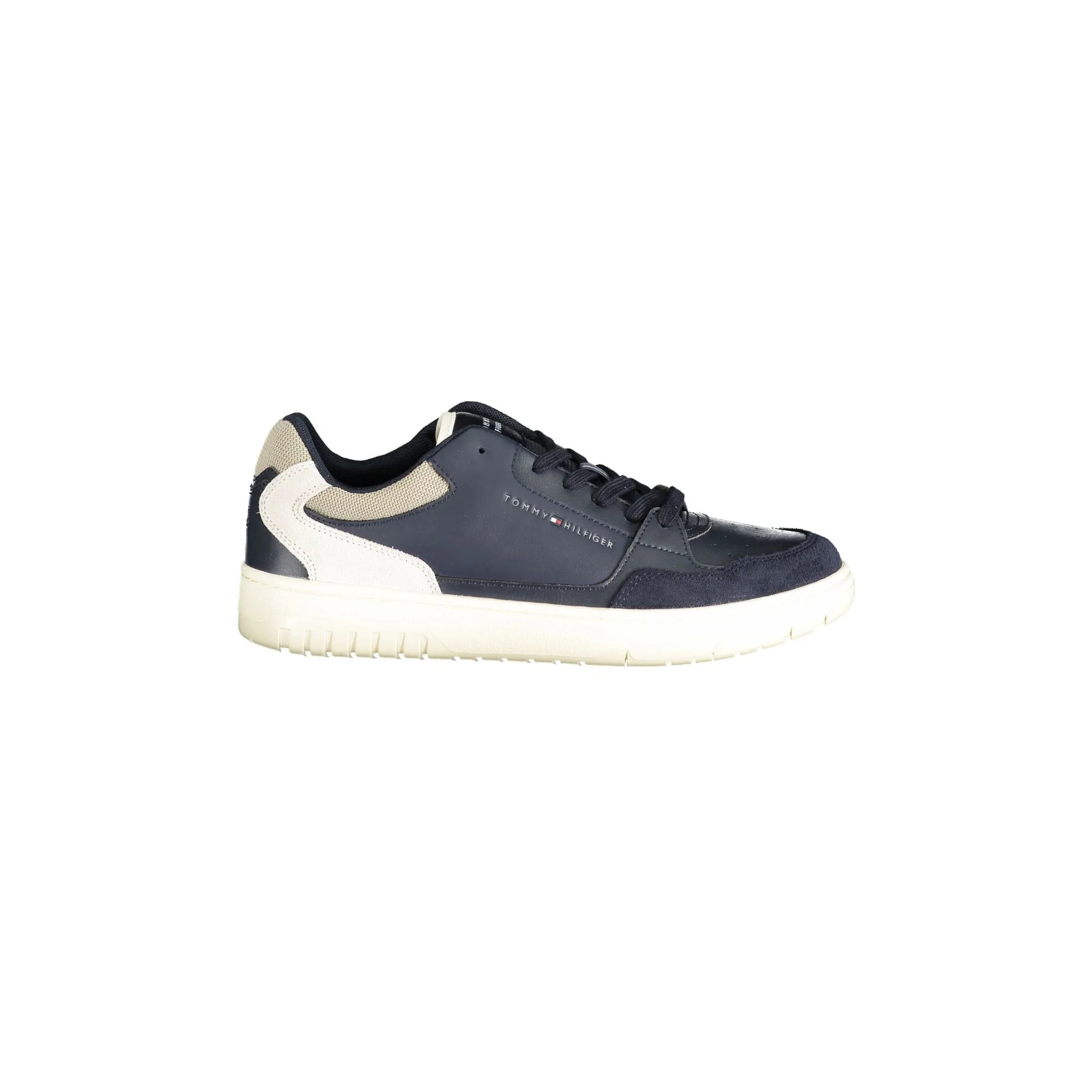 TOMMY HILFIGER Scarpe Sneakers Uomo Blu con Dettagli a Contrasto - foto prodotto